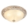 Brilagi - Iluminação de teto ARIADNA 3xE27/60W/230V dourado/creme/pátina