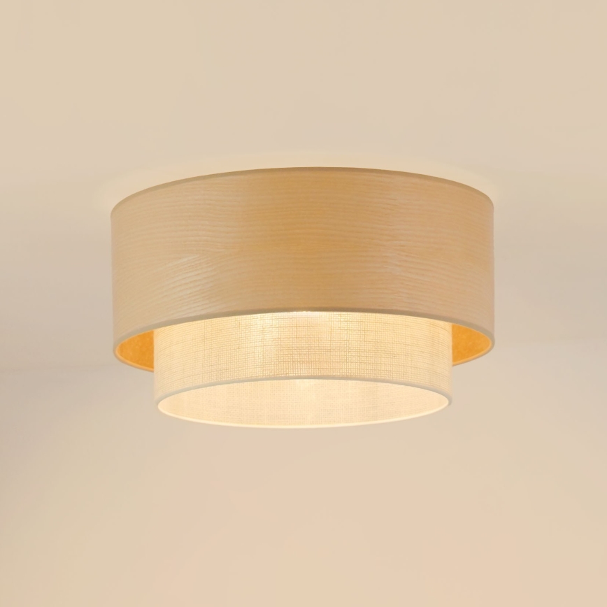 Brilagi - Iluminação de teto ARIZONA BOHO 1xE27/15W/230V diâmetro 45 cm bege