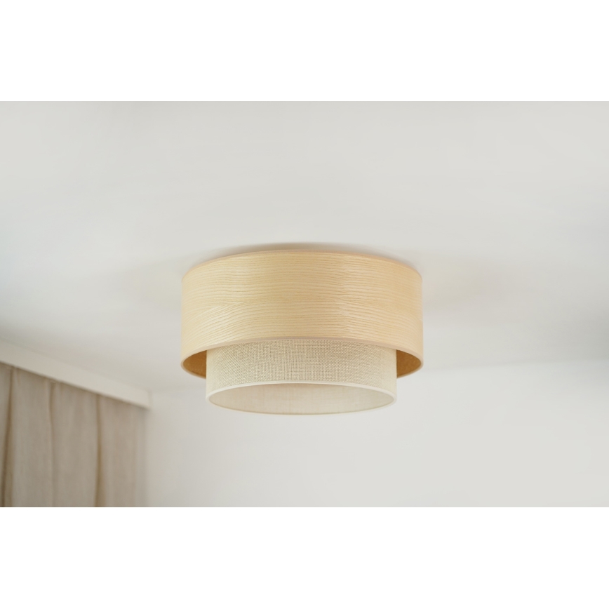 Brilagi - Iluminação de teto ARIZONA BOHO 1xE27/15W/230V diâmetro 45 cm bege