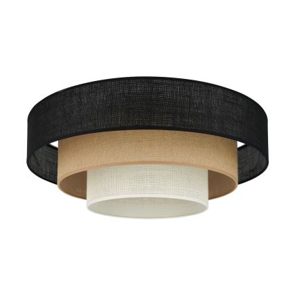 Brilagi - Iluminação de teto ASPEN LUNETA LED/12W/230V diâmetro 60 cm 3000K/4000K/6400K preto/bege/creme