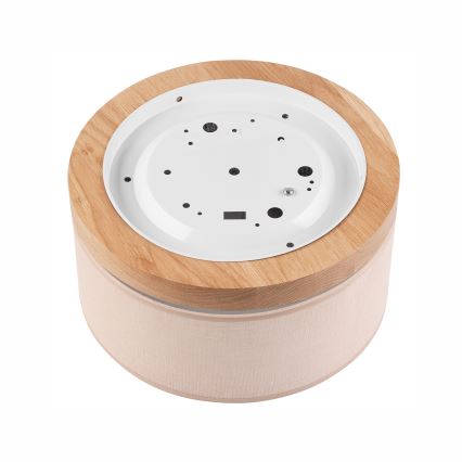 Brilagi - Iluminação de teto BELLADONNA 1xE27/15W/230V bege/carvalho