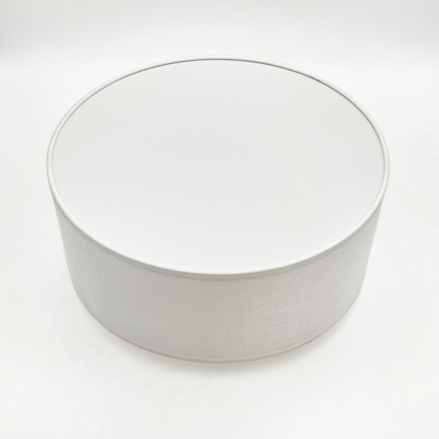 Brilagi - Iluminação de teto BELLADONNA 1xE27/15W/230V diâmetro 30 cm branco/carvalho cereja