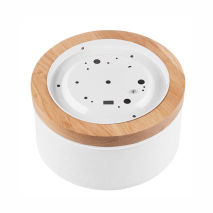 Brilagi - Iluminação de teto BELLADONNA 1xE27/15W/230V diâmetro 30 cm branco/carvalho