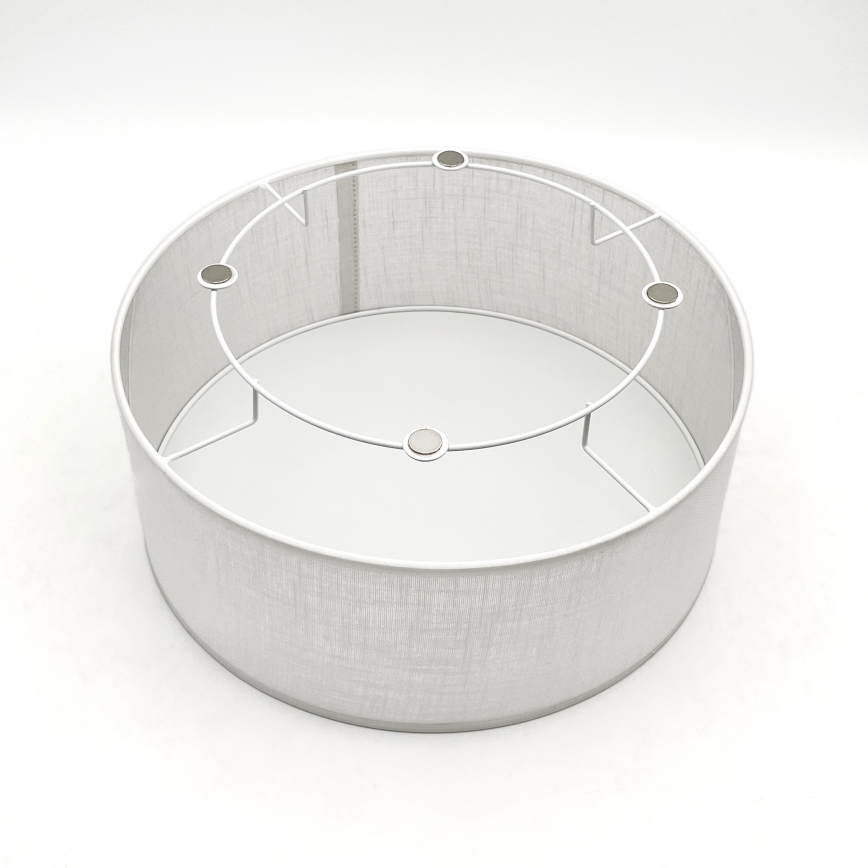 Brilagi - Iluminação de teto BELLADONNA 1xE27/15W/230V diâmetro 30 cm branco/carvalho