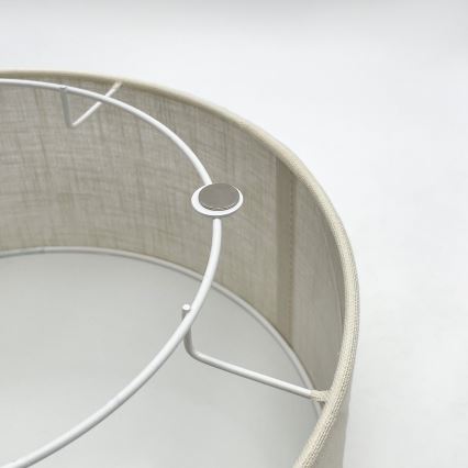 Brilagi - Iluminação de teto BELLADONNA 1xE27/15W/230V diâmetro 30 cm creme/carvalho