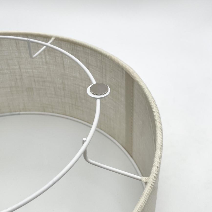 Brilagi - Iluminação de teto BELLADONNA 1xE27/15W/230V diâmetro 30 cm creme/carvalho