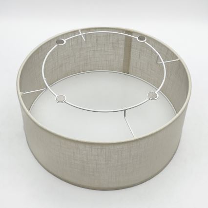 Brilagi - Iluminação de teto BELLADONNA 1xE27/15W/230V diâmetro 30 cm creme/carvalho