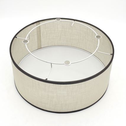 Brilagi - Iluminação de teto BELLADONNA 1xE27/15W/230V diâmetro 30 cm creme/carvalho