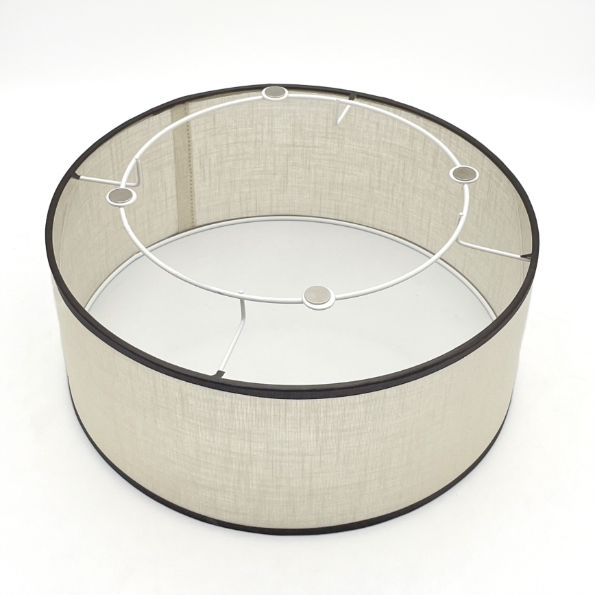 Brilagi - Iluminação de teto BELLADONNA 1xE27/15W/230V diâmetro 30 cm creme/carvalho