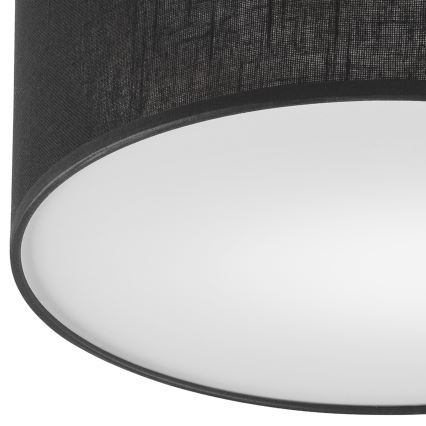 Brilagi - Iluminação de teto BELLADONNA 1xE27/15W/230V preto/carvalho