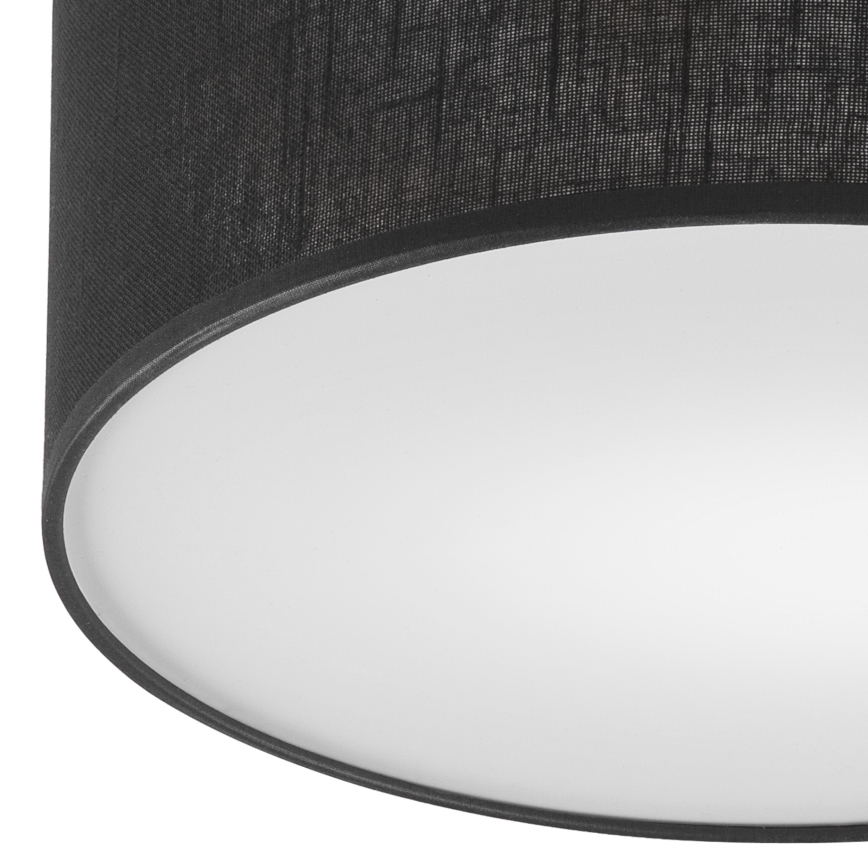 Brilagi - Iluminação de teto BELLADONNA 1xE27/15W/230V preto/pinho