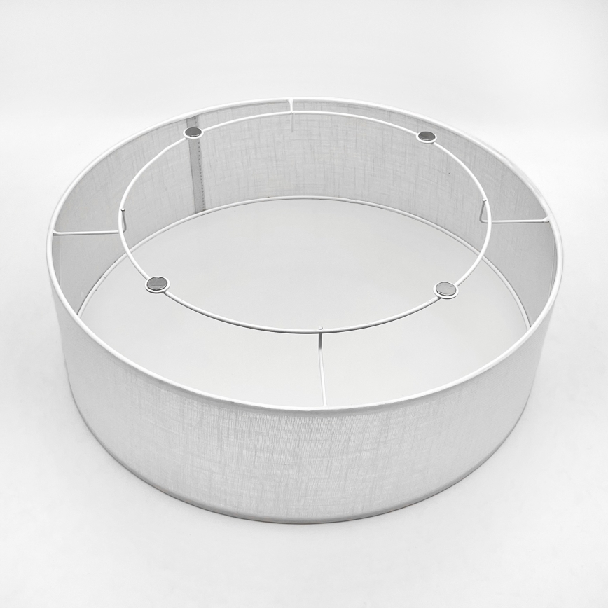 Brilagi - Iluminação de teto BELLADONNA 2xE27/15W/230V diâmetro 40 cm branco/carvalho