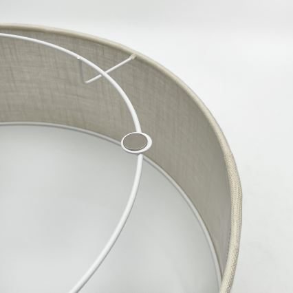 Brilagi - Iluminação de teto BELLADONNA 2xE27/15W/230V diâmetro 40 cm creme/carvalho