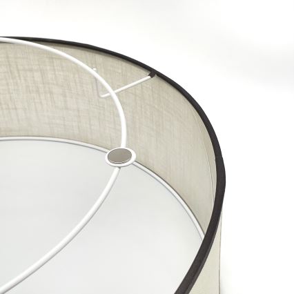 Brilagi - Iluminação de teto BELLADONNA 2xE27/15W/230V diâmetro 40 cm creme/carvalho