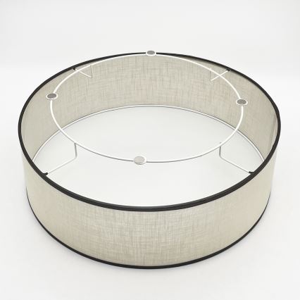 Brilagi - Iluminação de teto BELLADONNA 2xE27/15W/230V diâmetro 40 cm creme/carvalho