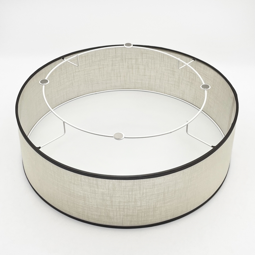 Brilagi - Iluminação de teto BELLADONNA 2xE27/15W/230V diâmetro 40 cm creme/carvalho