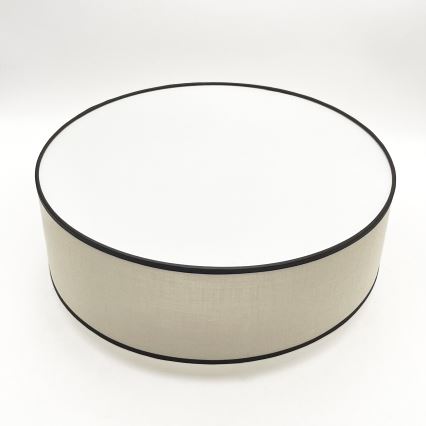 Brilagi - Iluminação de teto BELLADONNA 2xE27/15W/230V diâmetro 40 cm creme/carvalho