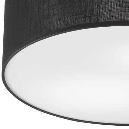 Brilagi - Iluminação de teto BELLADONNA 2xE27/15W/230V preto/pinho