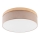 Brilagi - Iluminação de teto BELLADONNA 3xE27/15W/230V bege/pinho