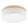 Brilagi - Iluminação de teto BELLADONNA 3xE27/15W/230V branco/pinho