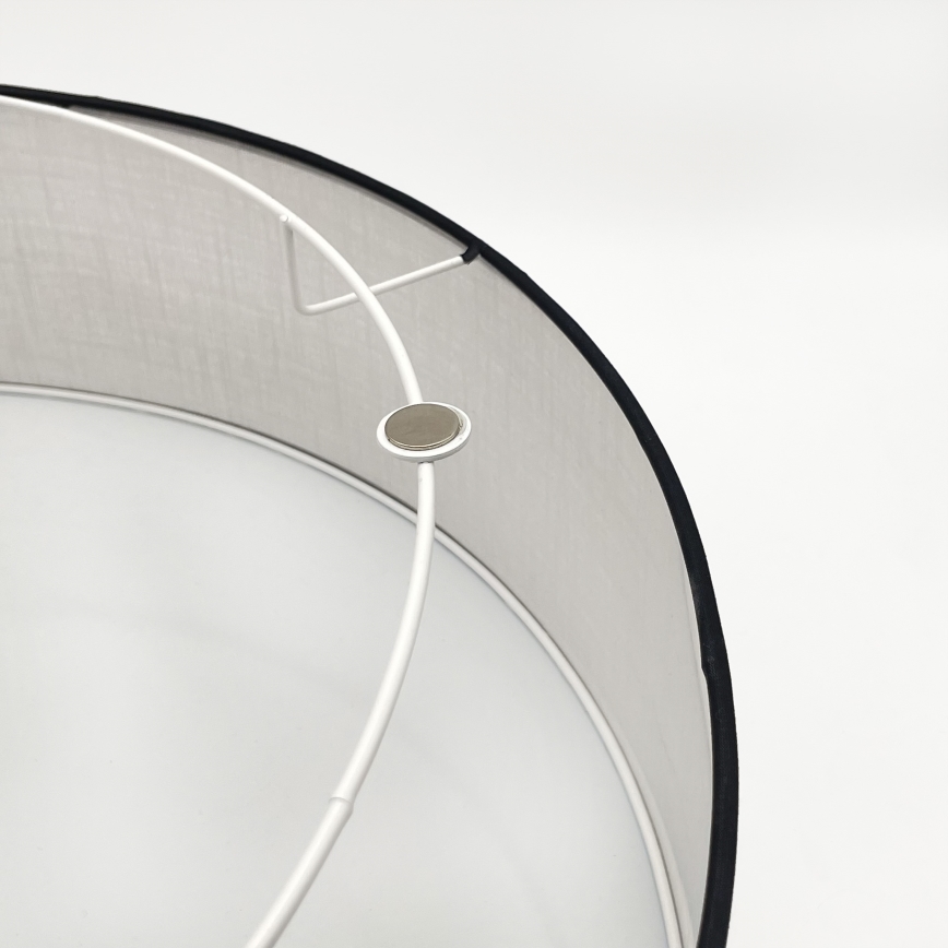 Brilagi - Iluminação de teto BELLADONNA 3xE27/15W/230V diâmetro 50 cm branco/carvalho
