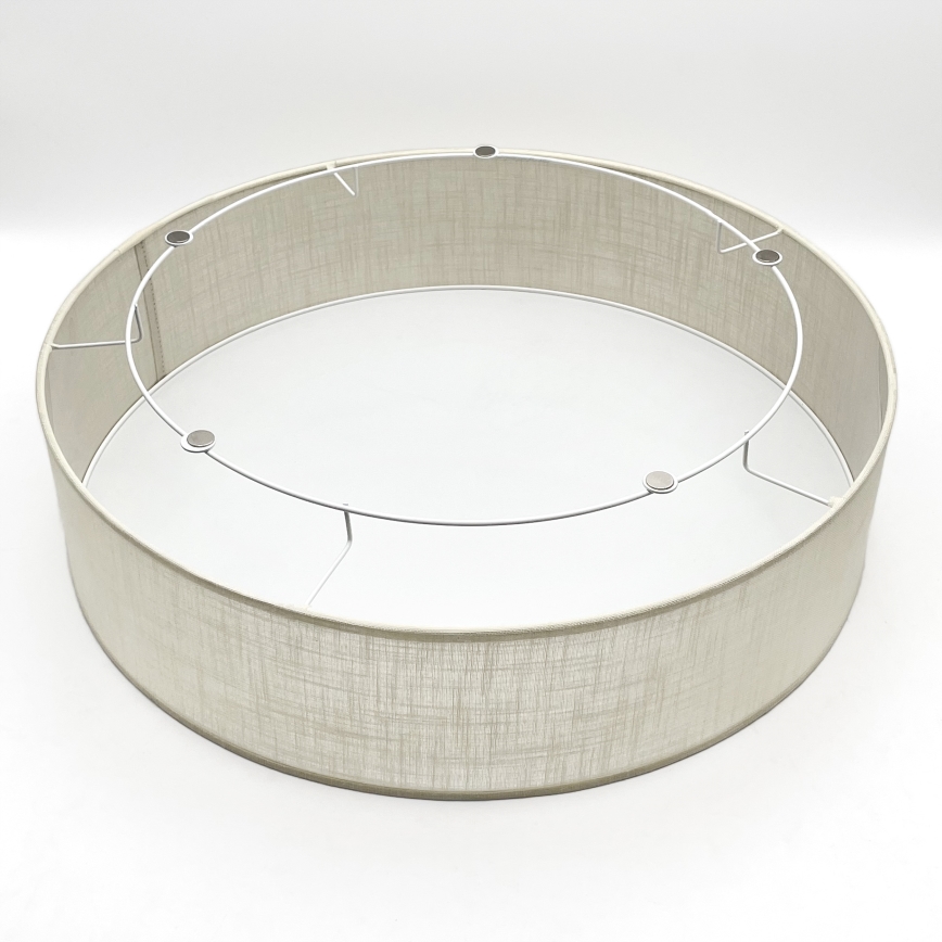 Brilagi - Iluminação de teto BELLADONNA 3xE27/15W/230V diâmetro 50 cm creme/carvalho