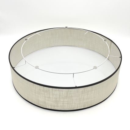 Brilagi - Iluminação de teto BELLADONNA 3xE27/15W/230V diâmetro 50 cm creme/carvalho