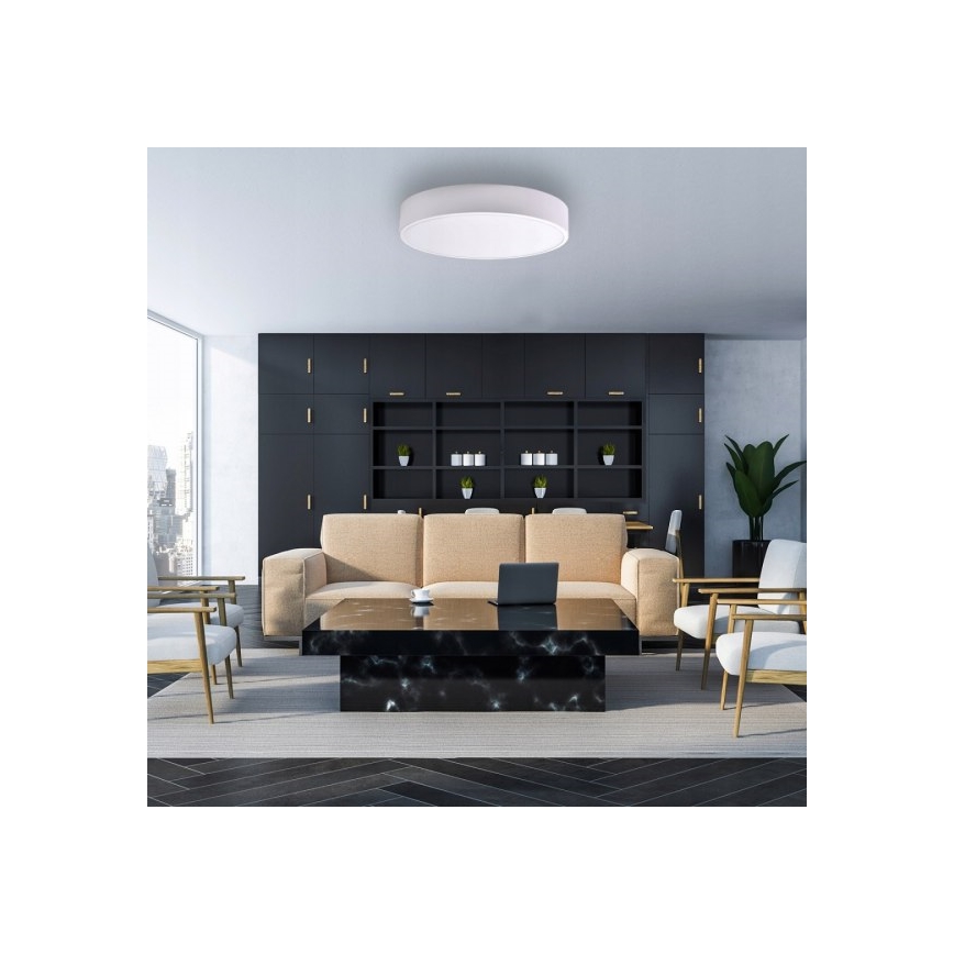 Brilagi - Iluminação de teto CLARE 6xE27/24W/230V diâmetro 80 cm branco