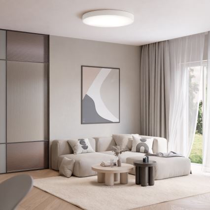 Brilagi - Iluminação de teto CLARE 6xE27/24W/230V diâmetro 80 cm branco