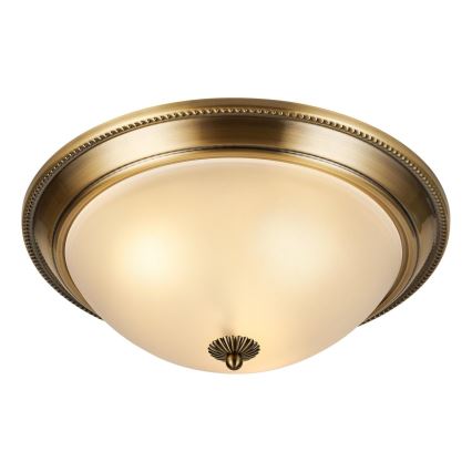 Brilagi - Iluminação de teto CLASSIC 3xE27/60W/230V bronze