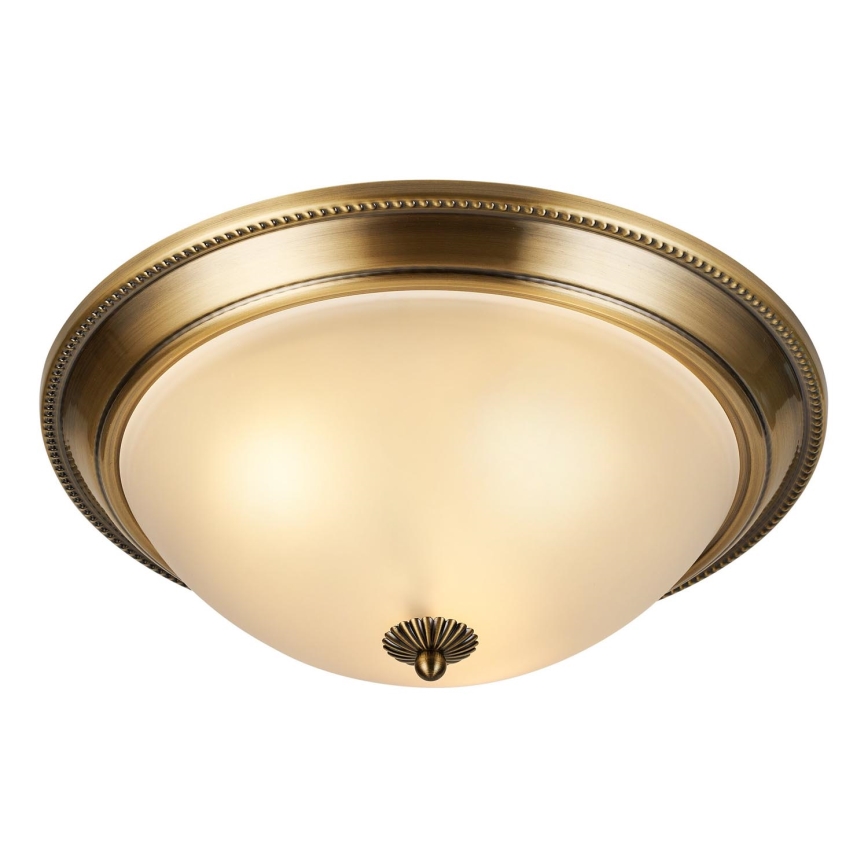 Brilagi - Iluminação de teto CLASSIC 3xE27/60W/230V bronze