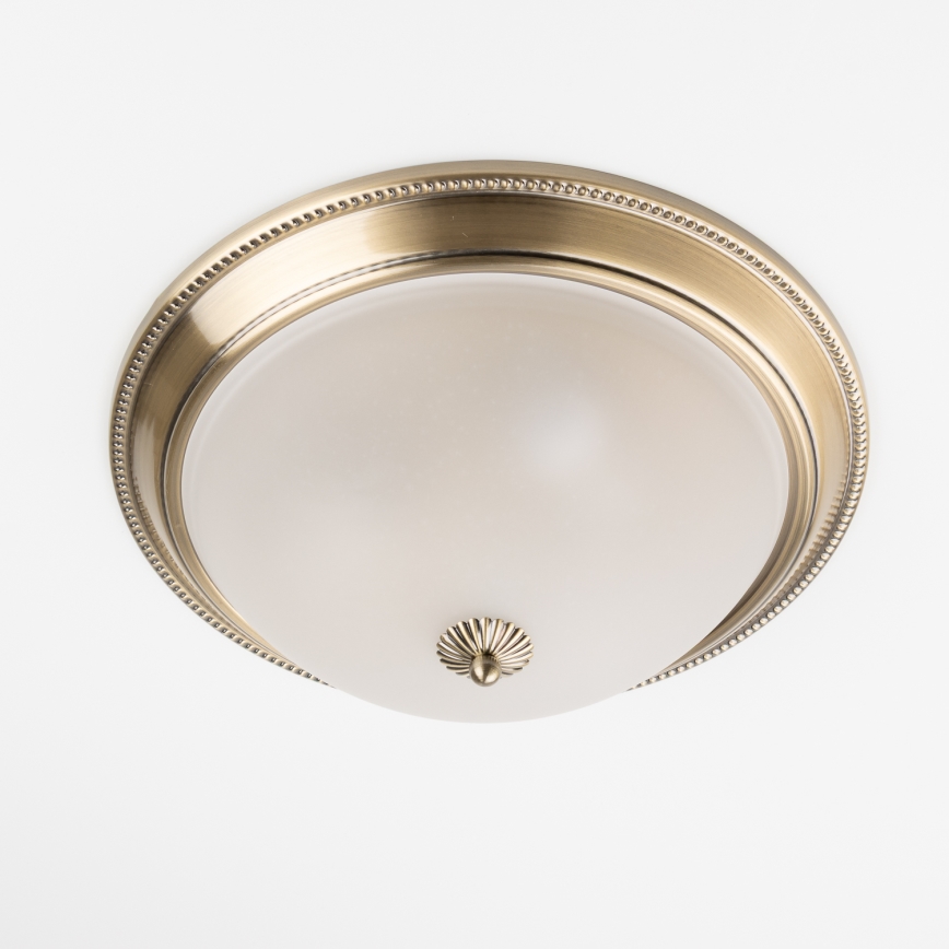Brilagi - Iluminação de teto CLASSIC 3xE27/60W/230V bronze