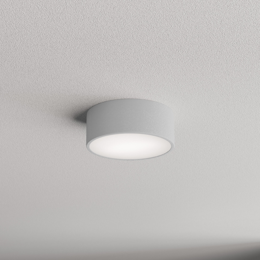 Brilagi - Iluminação de teto com sensor CLARE 1xE27/24W/230V diâmetro 20 cm cinzento