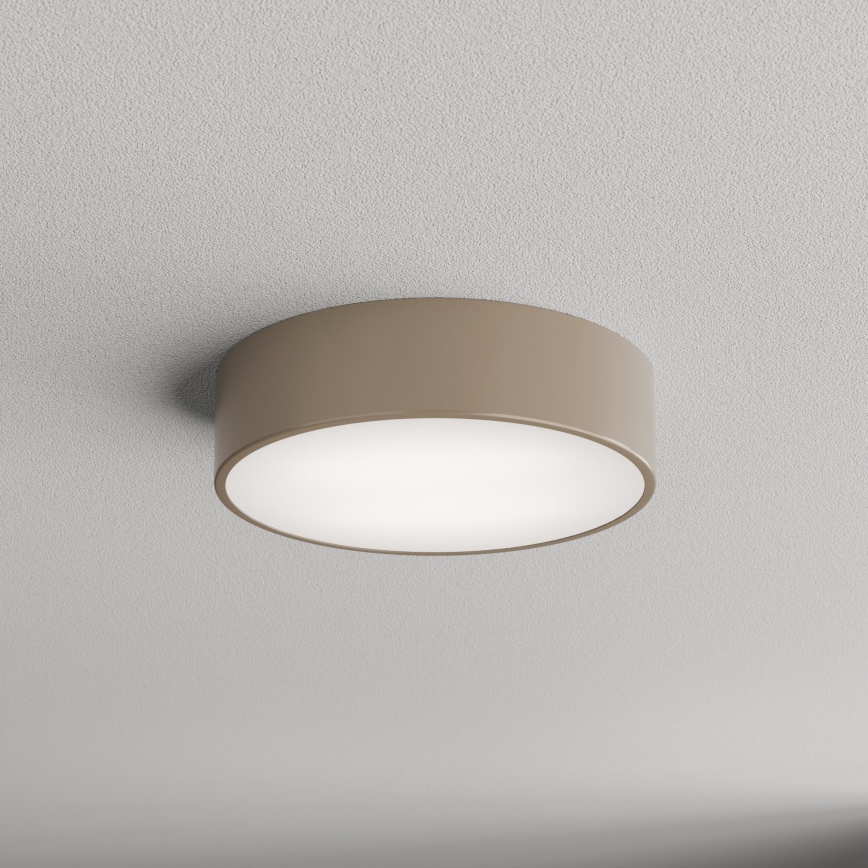 Brilagi - Iluminação de teto com sensor CLARE 2xE27/24W/230V diâmetro 30 cm bege