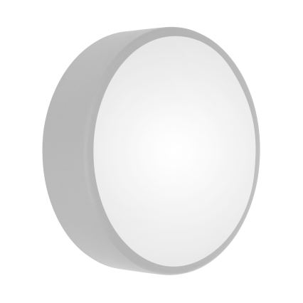 Brilagi - Iluminação de teto com sensor CLARE 2xE27/24W/230V diâmetro 30 cm cinzento