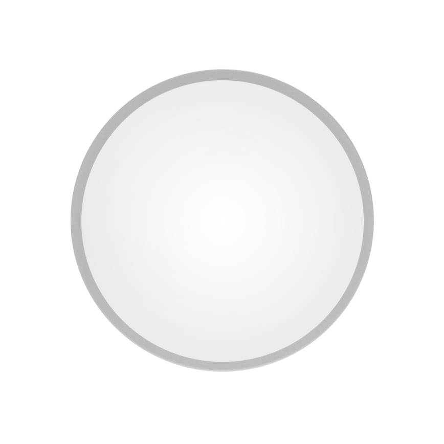Brilagi - Iluminação de teto com sensor CLARE 2xE27/24W/230V diâmetro 30 cm cinzento