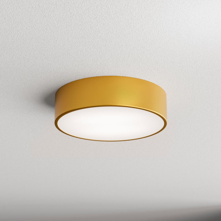 Brilagi - Iluminação de teto com sensor CLARE 2xE27/24W/230V diâmetro 30 cm dourado