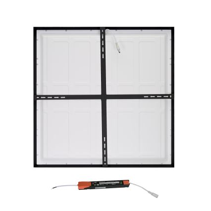 Brilagi - Iluminação de teto de casa de banho LED FRAME LED/40W/230V 60x60 cm IP44 preto