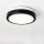 Brilagi - Iluminação de teto de casa de banho LED PERA LED/12W/230V diâmetro 18 cm IP65 preto