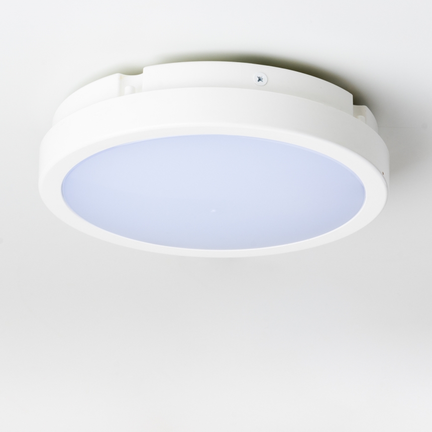 Brilagi - Iluminação de teto de casa de banho LED PERA LED/18W/230V diâmetro 22 cm IP65 branco
