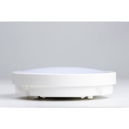 Brilagi - Iluminação de teto de casa de banho LED PERA LED/18W/230V diâmetro 22 cm IP65 branco