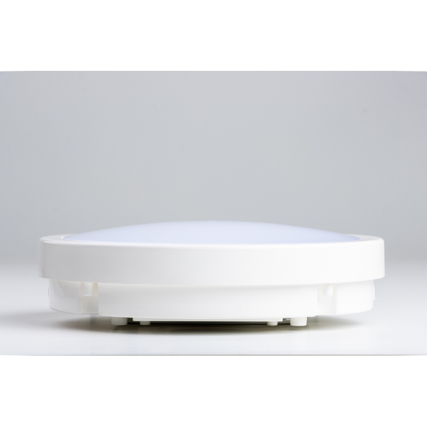 Brilagi - Iluminação de teto de casa de banho LED PERA LED/18W/230V diâmetro 22 cm IP65 branco