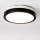 Brilagi - Iluminação de teto de casa de banho LED PERA LED/18W/230V diâmetro 22 cm IP65 preto