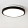 Brilagi - Iluminação de teto de casa de banho LED PERA LED/24W/230V diâmetro 28 cm IP65 preto