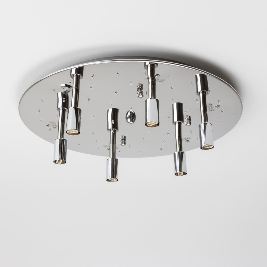 Brilagi - Iluminação de teto em cristal LED JEWEL 6xG9/42W/230V