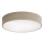 Brilagi - Iluminação de teto exterior com sensor CLARE 3xE27/72W/230V diâmetro 40 cm IP54 bege