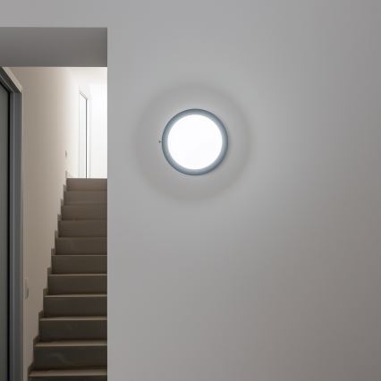 Brilagi - Iluminação de teto exterior LED LED/13W/230V diâmetro 17 cm IP54 antracite