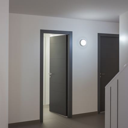 Brilagi - Iluminação de teto exterior LED LED/13W/230V diâmetro 17 cm IP54 antracite
