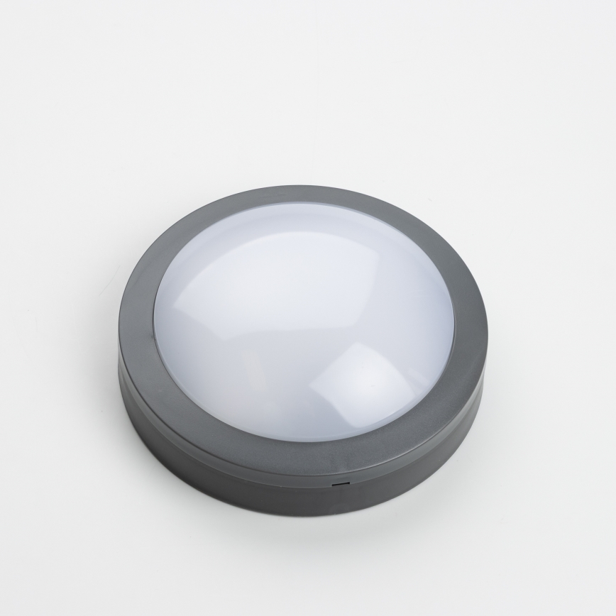 Brilagi - Iluminação de teto exterior LED LED/13W/230V diâmetro 17 cm IP54 antracite
