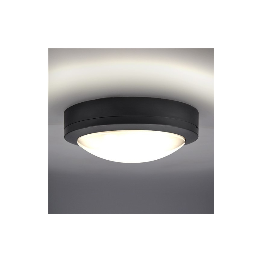 Brilagi - Iluminação de teto exterior LED LED/13W/230V diâmetro 17 cm IP54 antracite
